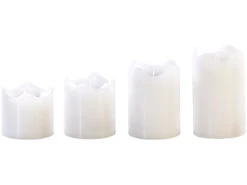 Britesta Fertiger Adventskranz:Adventskranz, Silbern, 4 Weiße LED-Kerzen Mit Bewegter Flamme 10 Britesta Fertiger Adventskranz:Adventskranz, Silbern, 4 Weiße LED-Kerzen Mit Bewegter Flamme -Lunartec Shop nx6646 1