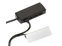 Lunartec Boden-Beleuchtung:4er-Set LED-Glasbodenbeleuchtungen: 24 Klammern Mit 72 RGB-LEDs -Lunartec Shop nx6775 11