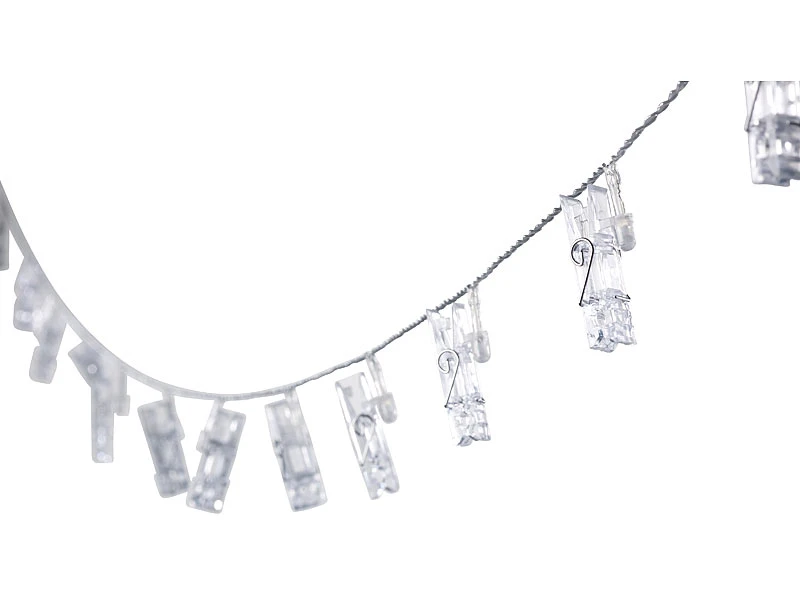 Lunartec Lichterkette Bilder:LED-Foto-Clips-Lichterkette Mit 40 Klammern, Batteriebetrieben, 10 M 10 Lunartec Lichterkette Bilder:LED-Foto-Clips-Lichterkette Mit 40 Klammern, Batteriebetrieben, 10 M – Bild 8