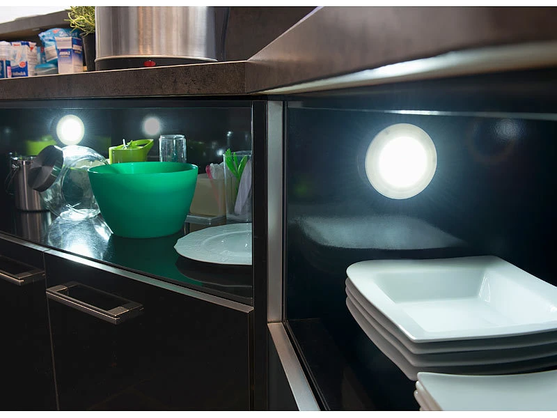 Lunartec Batterieleuchte:3er-Set Superhelle COB-LED-Unterbauleuchten, Timer, 120lm, Erweiterbar 10 Lunartec Batterieleuchte:3er-Set Superhelle COB-LED-Unterbauleuchten, Timer, 120lm, Erweiterbar – Bild 8