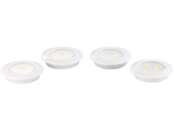 Lunartec LED Spots Zum Kleben:4er-Erweiterungs-Set Für COB-LED-Unterbauleuchten UBL-16.w 11 Lunartec LED Spots Zum Kleben:4er-Erweiterungs-Set Für COB-LED-Unterbauleuchten UBL-16.w -Lunartec Shop nx6895 4