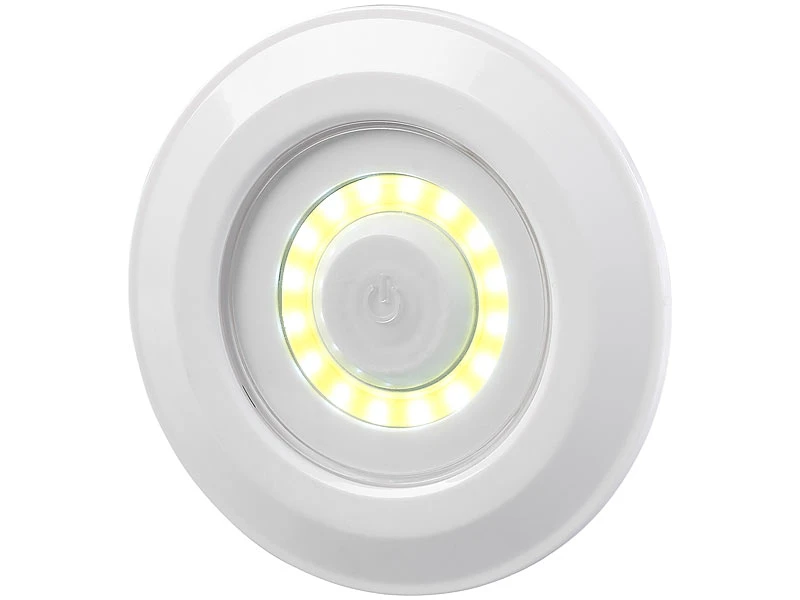 Lunartec LED Spots Zum Kleben:4er-Erweiterungs-Set Für COB-LED-Unterbauleuchten UBL-16.w 7 Lunartec LED Spots Zum Kleben:4er-Erweiterungs-Set Für COB-LED-Unterbauleuchten UBL-16.w – Bild 5