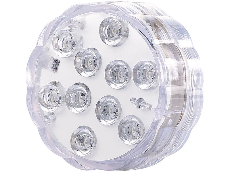 Lunartec Poolbeleuchtung:8er-Set RGB-LED-Unterwasserleuchten Mit Fernbedienung, IP68 16 Lunartec Poolbeleuchtung:8er-Set RGB-LED-Unterwasserleuchten Mit Fernbedienung, IP68 – Bild 14