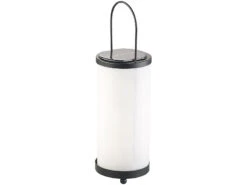 Lunartec Fackel Lampe:2er-Set Solar-LED-Laternen Glas/Metall Mit Fackel-Effekt, 96 LEDs -Lunartec Shop nx6984 2
