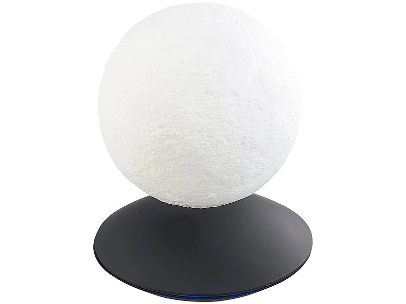 Infactory Schwebender Mond:Freischwebende Deko-Leuchte Mit Beleuchtetem Mond Und Magnet-Basis 8 Infactory Schwebender Mond:Freischwebende Deko-Leuchte Mit Beleuchtetem Mond Und Magnet-Basis – Bild 6