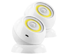 Lunartec LED Akku Lampe:2er-Set Ultrahelle COB-LED-Akku-Leuchten Mit PIR Sensor, 200 Lm, Weiß 18 Lunartec LED Akku Lampe:2er-Set Ultrahelle COB-LED-Akku-Leuchten Mit PIR Sensor, 200 Lm, Weiß -Lunartec Shop nx7691 2