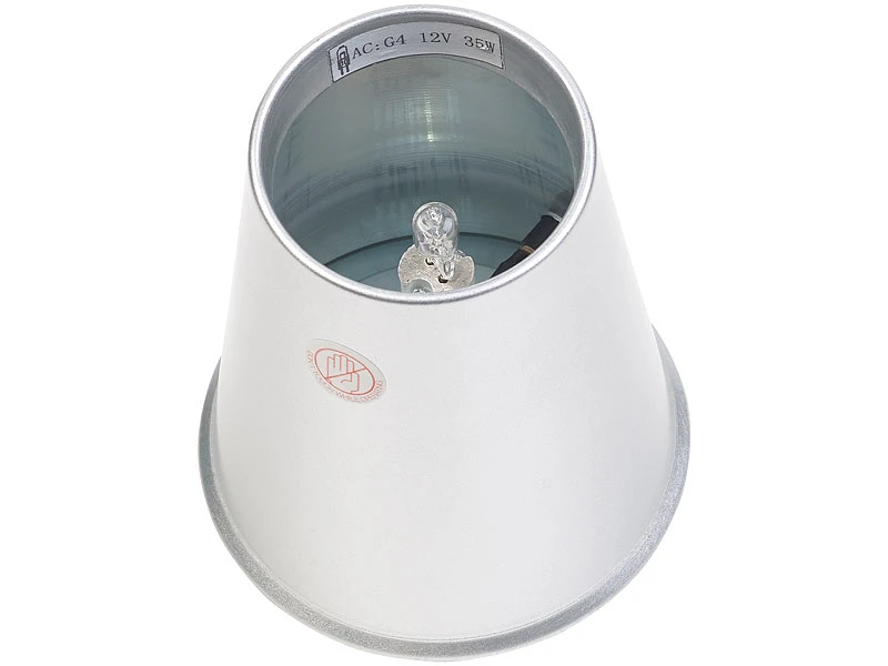 Lunartec Nachtischlampen:Lavalampe, Blaue Flüssigkeit, Grünes Wachs, Glas Und Alu, Kindersicher 7 Lunartec Nachtischlampen:Lavalampe, Blaue Flüssigkeit, Grünes Wachs, Glas Und Alu, Kindersicher – Bild 5