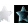 Lunartec Endlosspiegel:Sternförmiger Unendlichkeitsspiegel, 60 Weiße LEDs, Batteriebetrieben -Lunartec Shop nx8172 10