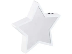 Lunartec Endlosspiegel:Sternförmiger Unendlichkeitsspiegel, 60 Weiße LEDs, Batteriebetrieben -Lunartec Shop nx8172 2 1