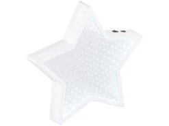 Lunartec Endlosspiegel:Sternförmiger Unendlichkeitsspiegel, 60 Weiße LEDs, Batteriebetrieben -Lunartec Shop nx8172 6