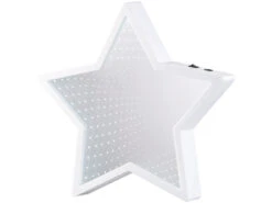 Lunartec Tunnelspiegel:2er Pack Sternförmiger Unendlichkeitsspiegel, 60 Weiße LEDs, -Lunartec Shop nx8172 7