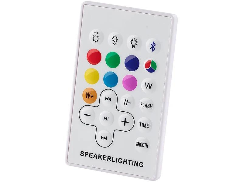 Lunartec Stehlampe Mit Musik:Solar-LED-Stehleuchte, Lautsprecher, Bluetooth, 7 Farben, 50 Lm, 2,4 W 6 Lunartec Stehlampe Mit Musik:Solar-LED-Stehleuchte, Lautsprecher, Bluetooth, 7 Farben, 50 Lm, 2,4 W – Bild 4