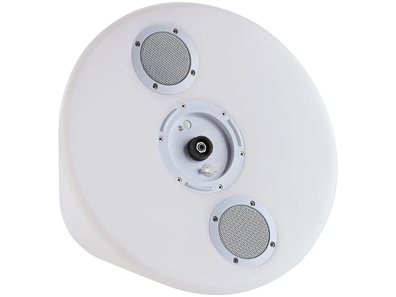 Lunartec Stehlampe Mit Musik:Solar-LED-Stehleuchte, Lautsprecher, Bluetooth, 7 Farben, 50 Lm, 2,4 W 8 Lunartec Stehlampe Mit Musik:Solar-LED-Stehleuchte, Lautsprecher, Bluetooth, 7 Farben, 50 Lm, 2,4 W – Bild 6