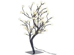 Alternative view of Lunartec LED Bäumchen:LED-Baum Mit 64 Beleuchteten Blüten, 45 Cm, IP44, Für Innen & Außen