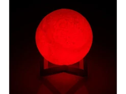 Lunartec Mondleuchte:Deko-Mond-Leuchte Mit LED, Touch-/Fernbedienung, Akku, 16 Farben,Ø15cm -Lunartec Shop nx8965 3