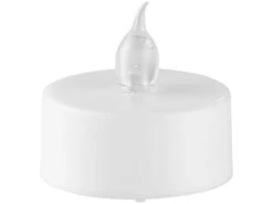 Lunartec Kerzen LED:24er-Set LED-Teelichter Mit Flackerndem Licht, Batteriebetrieb -Lunartec Shop nx8967 6