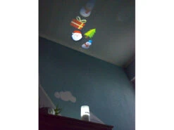 Lunartec Projektor Kerze:LED-Projektions-Kerze, 24 Weihnachtliche Motive, Fernbedienung, 15 Cm -Lunartec Shop nx8977 15 1