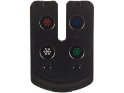 Lunartec Projektor Kerze:LED-Projektions-Kerze, 24 Weihnachtliche Motive, Fernbedienung, 15 Cm -Lunartec Shop nx8977 8 1