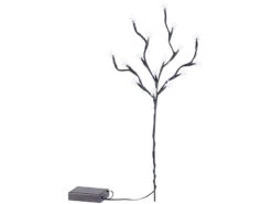 Lunartec LED Zweige:LED-Lichterzweig Mit 16 Leuchtenden Sternen, 44 Cm, Batteriebetrieben -Lunartec Shop nx9124 1