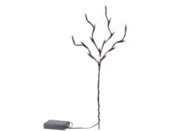 Alternative view of Lunartec LED Zweige:LED-Lichterzweig Mit 16 Leuchtenden Sternen, 44 Cm, Batteriebetrieben