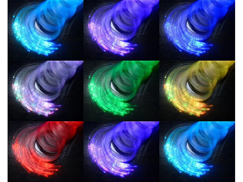 Lunartec Sternenhimmel Decke:Glasfaser-RGB-LED-Sternenhimmel Mit Fernbedienung Und 300 Lichtfasern 6 Lunartec Sternenhimmel Decke:Glasfaser-RGB-LED-Sternenhimmel Mit Fernbedienung Und 300 Lichtfasern – Bild 4