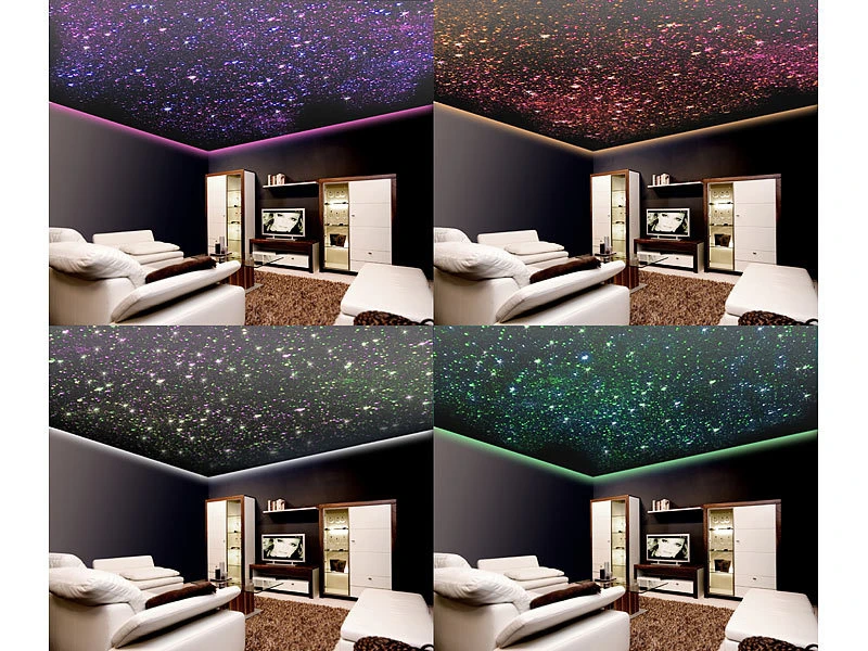 Lunartec Sternenhimmel Decke:Glasfaser-RGB-LED-Sternenhimmel Mit Fernbedienung Und 300 Lichtfasern 7 Lunartec Sternenhimmel Decke:Glasfaser-RGB-LED-Sternenhimmel Mit Fernbedienung Und 300 Lichtfasern – Bild 5