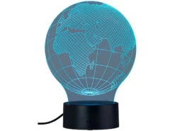 Lunartec 3D Lampe:3D-Leuchtmotiv "Planet Erde" Für Deko-LED-Lichtsockel LS-7.3D 32 Lunartec 3D Lampe:3D-Leuchtmotiv "Planet Erde" Für Deko-LED-Lichtsockel LS-7.3D -Lunartec Shop nx9156 0