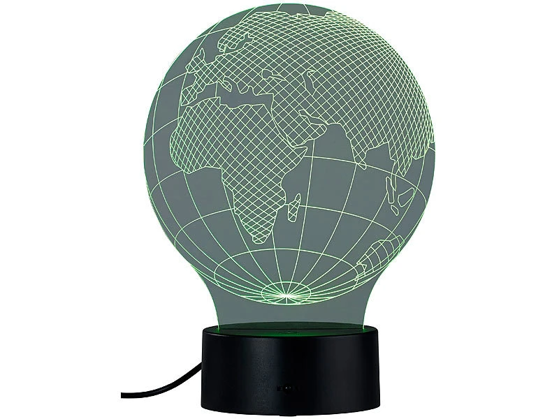 Lunartec 3D Lampe:3D-Leuchtmotiv "Planet Erde" Für Deko-LED-Lichtsockel LS-7.3D 15 Lunartec 3D Lampe:3D-Leuchtmotiv "Planet Erde" Für Deko-LED-Lichtsockel LS-7.3D – Bild 13