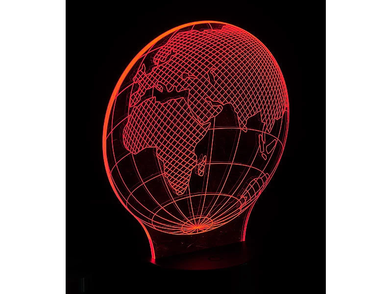 Lunartec 3D Lampe:3D-Leuchtmotiv "Planet Erde" Für Deko-LED-Lichtsockel LS-7.3D 10 Lunartec 3D Lampe:3D-Leuchtmotiv "Planet Erde" Für Deko-LED-Lichtsockel LS-7.3D – Bild 8