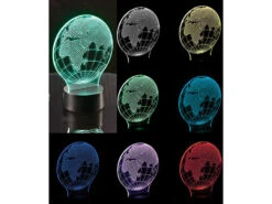 Lunartec 3D Lampe:3D-Leuchtmotiv "Planet Erde" Für Deko-LED-Lichtsockel LS-7.3D 23 Lunartec 3D Lampe:3D-Leuchtmotiv "Planet Erde" Für Deko-LED-Lichtsockel LS-7.3D -Lunartec Shop nx9156 17