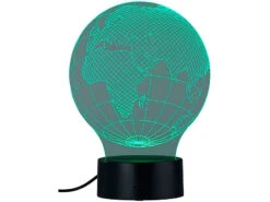 Lunartec 3D Lampe:3D-Leuchtmotiv "Planet Erde" Für Deko-LED-Lichtsockel LS-7.3D 34 Lunartec 3D Lampe:3D-Leuchtmotiv "Planet Erde" Für Deko-LED-Lichtsockel LS-7.3D -Lunartec Shop nx9156 2