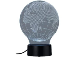 Lunartec 3D Lampe:3D-Leuchtmotiv "Planet Erde" Für Deko-LED-Lichtsockel LS-7.3D 38 Lunartec 3D Lampe:3D-Leuchtmotiv "Planet Erde" Für Deko-LED-Lichtsockel LS-7.3D -Lunartec Shop nx9156 6