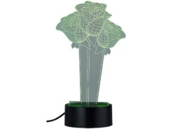 Lunartec 3D Lichter:3D-Hologramm-Lampe Mit Leuchtmotiv "Rosen", 7-farbig 38 Lunartec 3D Lichter:3D-Hologramm-Lampe Mit Leuchtmotiv "Rosen", 7-farbig -Lunartec Shop nx9159 1