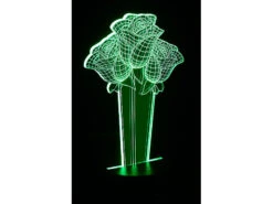 Lunartec 3D Lichter:3D-Hologramm-Lampe Mit Leuchtmotiv "Rosen", 7-farbig 32 Lunartec 3D Lichter:3D-Hologramm-Lampe Mit Leuchtmotiv "Rosen", 7-farbig -Lunartec Shop nx9159 16