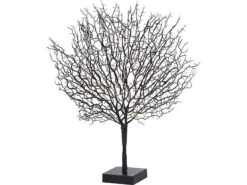 Lunartec Lichtbaum:Moderner Lichterbaum Mit 25 Warmweißen LEDs, 50 Cm, Schwarz -Lunartec Shop nx9336 3