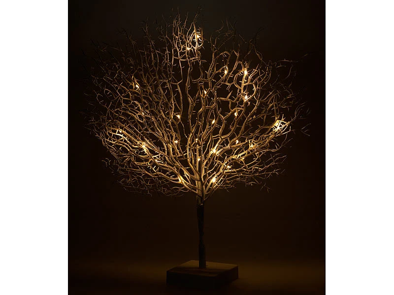 Lunartec LED-Baum Blüten:Moderner Lichterbaum Mit 25 Warmweißen LEDs, Versandrückläufer 6 Lunartec LED-Baum Blüten:Moderner Lichterbaum Mit 25 Warmweißen LEDs, Versandrückläufer – Bild 4