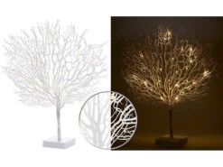 Alternative view of Lunartec LED-Baum Blüten:Moderner Lichterbaum Mit 25 Warmweißen LEDs, Versandrückläufer