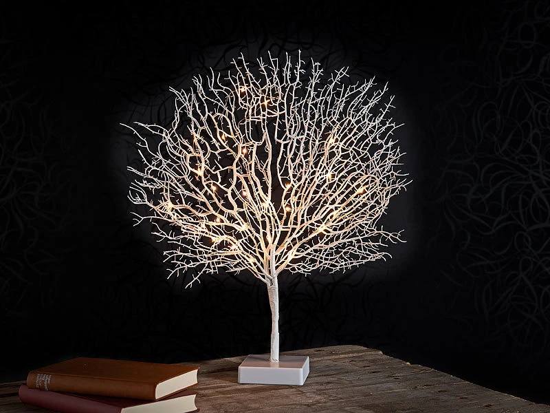 Lunartec LED-Baum Blüten:Moderner Lichterbaum Mit 25 Warmweißen LEDs, Versandrückläufer 9 Lunartec LED-Baum Blüten:Moderner Lichterbaum Mit 25 Warmweißen LEDs, Versandrückläufer – Bild 7