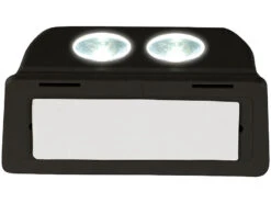 Luminea Batterieleuchten:2er-Set LED-Türleuchten, Bewegungs-/Lichtsensor, 0,4 W, 50 Lm, Schwarz -Lunartec Shop nx9389 10