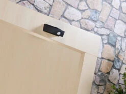 Luminea Batterieleuchten:2er-Set LED-Türleuchten, Bewegungs-/Lichtsensor, 0,4 W, 50 Lm, Schwarz -Lunartec Shop nx9523 6