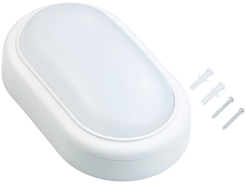 Luminea Kellerlampe:Stoßfeste LED-Feuchtraumleuchte, 1.050 Lm, 15 Watt, 4000 K, IP54, IK08 6 Luminea Kellerlampe:Stoßfeste LED-Feuchtraumleuchte, 1.050 Lm, 15 Watt, 4000 K, IP54, IK08 – Bild 4