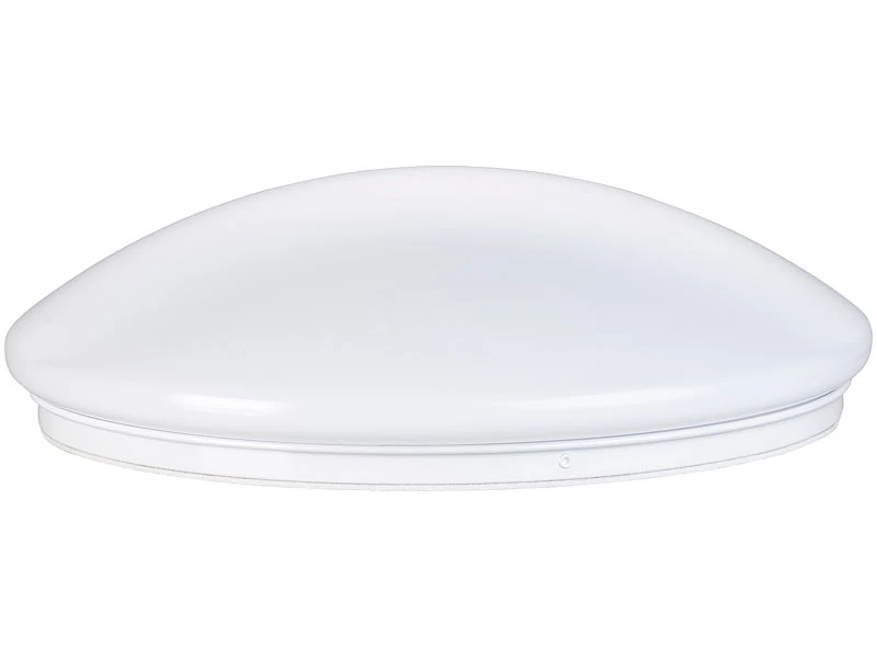 Luminea LED Deckenlampe:LED-Wand- & Deckenleuchte Mit 1440 Lumen, Ø 38 Cm, 24 Watt, Warmweiß 4 Luminea LED Deckenlampe:LED-Wand- & Deckenleuchte Mit 1440 Lumen, Ø 38 Cm, 24 Watt, Warmweiß – Bild 2