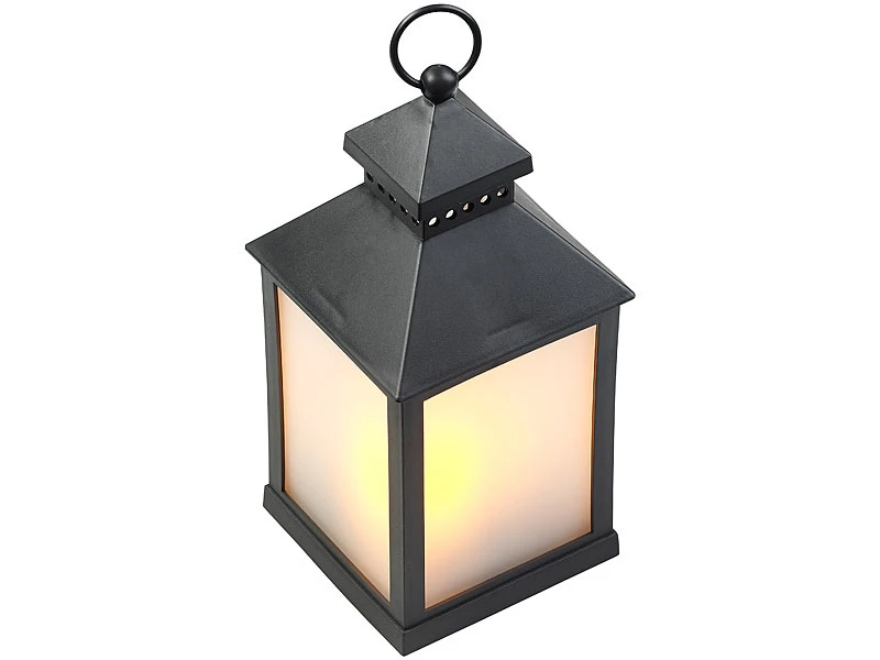 Lunartec Flackerlicht LED:2er Pack LED-Laterne Mit Realistischem Flammenspiel Und Timer 5 Lunartec Flackerlicht LED:2er Pack LED-Laterne Mit Realistischem Flammenspiel Und Timer – Bild 3