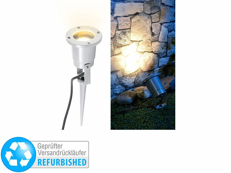 Luminea Blumenstrahler:Indoor-Pflanzenstrahler, Einflammig, GU10, Versandrückläufer 3 Luminea Blumenstrahler:Indoor-Pflanzenstrahler, Einflammig, GU10, Versandrückläufer