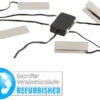Lunartec Schrank Beleuchtung:LED-Glasbodenbeleuchtung: 4 Klammern Versandrückläufer -Lunartec Shop ref67739 8