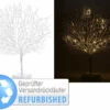 Lunartec LED-Baum Blüten:Moderner Lichterbaum Mit 25 Warmweißen LEDs, Versandrückläufer