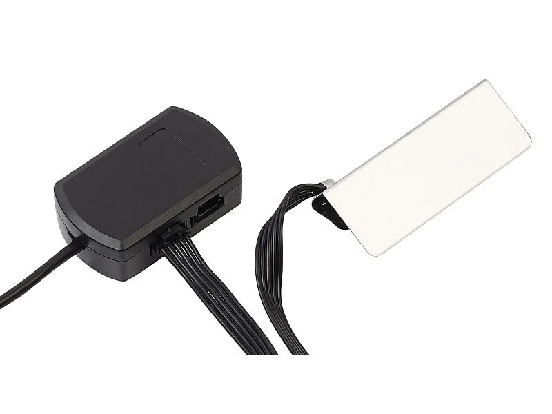 Luminea Home Control Beleuchtung Glasboden:2er-Set WLAN-LED-Glasbodenbeleuchtungen, 4 Klammern, 12 RGBW-LEDs, App 14 Luminea Home Control Beleuchtung Glasboden:2er-Set WLAN-LED-Glasbodenbeleuchtungen, 4 Klammern, 12 RGBW-LEDs, App – Bild 12