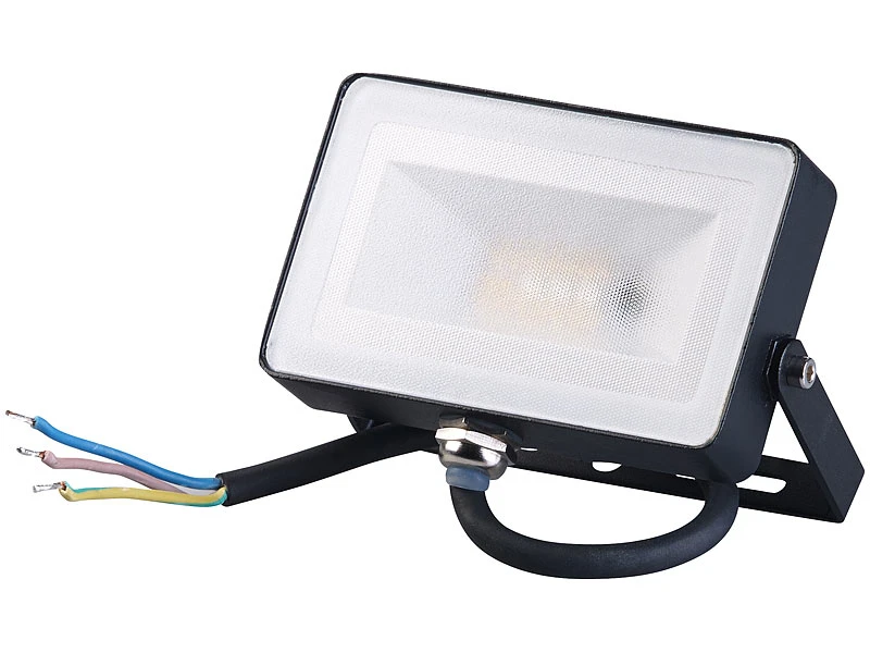 Luminea RGB LED Fluter:2er-Set Wetterfeste RGBW-LED-Fluter Mit Fernbedienung, 10 W, 750 Lm 14 Luminea RGB LED Fluter:2er-Set Wetterfeste RGBW-LED-Fluter Mit Fernbedienung, 10 W, 750 Lm – Bild 12