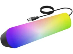 Luminea Home Control LED Farbwechsler:4er-Set WLAN-USB-Stimmungsleuchte Mit RGB+CCT-LEDs, App, 80 Lm, 3,5 W 36 Luminea Home Control LED Farbwechsler:4er-Set WLAN-USB-Stimmungsleuchte Mit RGB+CCT-LEDs, App, 80 Lm, 3,5 W -Lunartec Shop zx5060 15