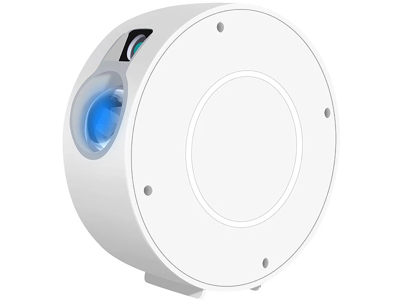 Lunartec Sternhimmelprojektor:Laser-3D-Sternenhimmel-Projektor, RGB-LEDs, Sprach-/Zeitsteuerung, App 8 Lunartec Sternhimmelprojektor:Laser-3D-Sternenhimmel-Projektor, RGB-LEDs, Sprach-/Zeitsteuerung, App – Bild 6